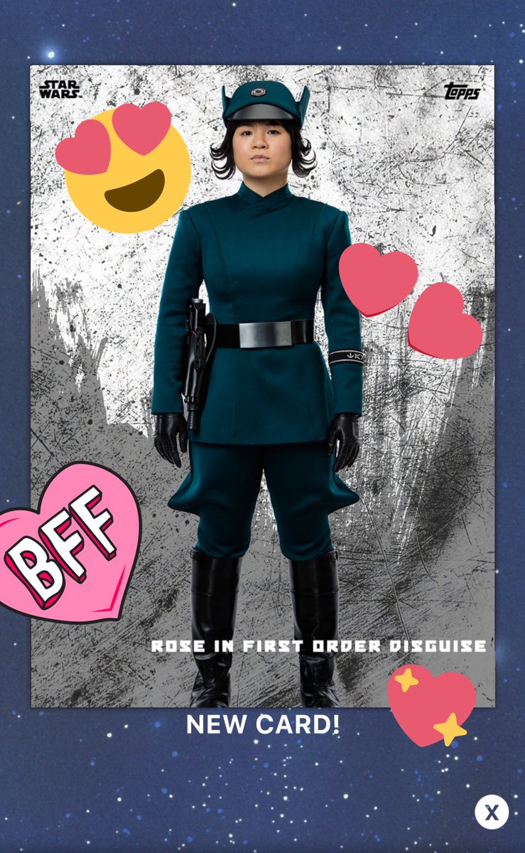 MycoRrhizal33's tweet photo. A #Tico! New card. Best card! My only Tico. Need more Ticos.
Happy #TicoTuesday! #Ticopath #soywars #soylo #topps #Ticolove #rosetico @EthanVanSciver Do you play SW @Topps Card trader app? https://t.co/6VsaoIUqh7