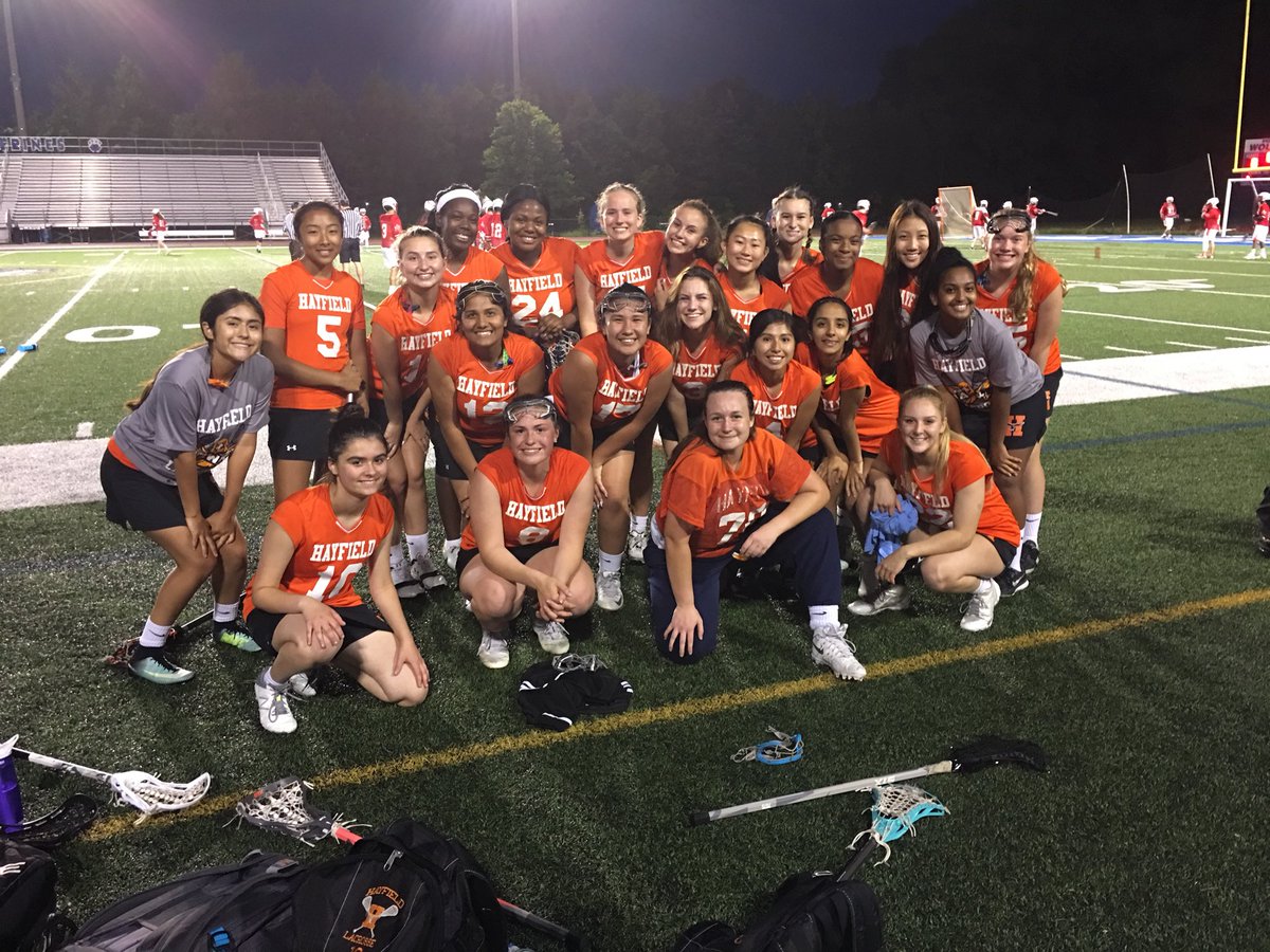 Congrats Girls LAX!! Played tough in Regions - great year!! #HawkPride