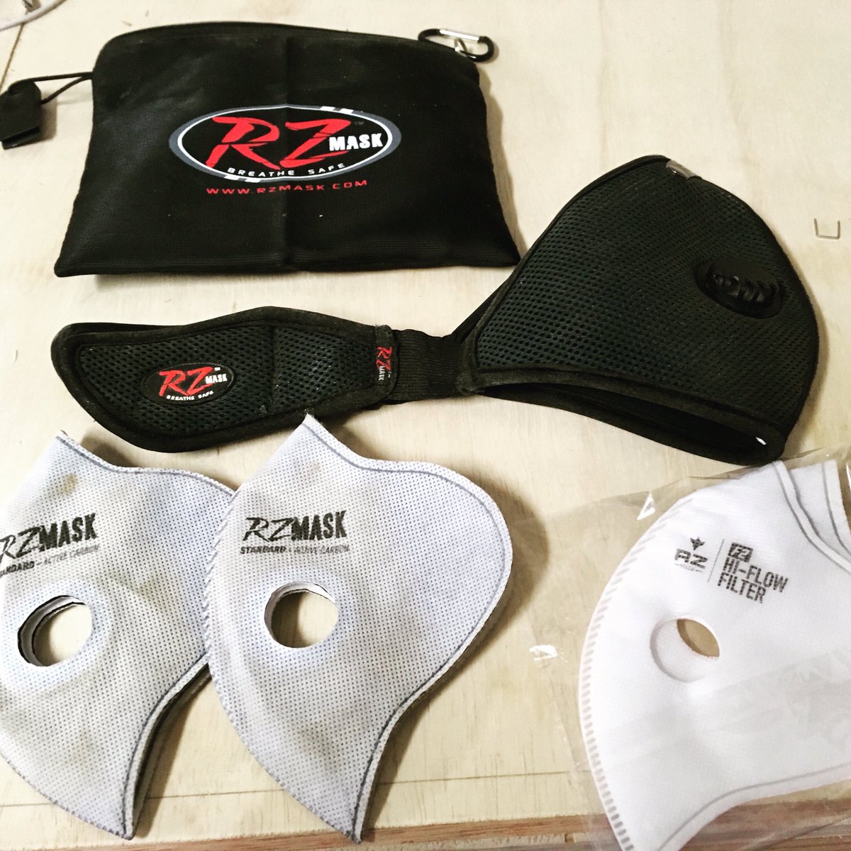 MAnthony82's tweet photo. I don’t usually recommend products because I don’t like people telling me what to buy, but RZ Masks are amazing. Can’t believe these use to be white. 😳 #RZMask https://t.co/Or1ckI1rnh
