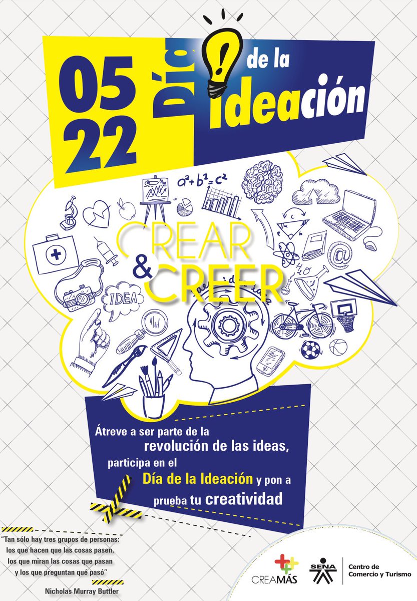 creamas's tweet photo. Atrévete a ser parte de la revolución de las ideas, hoy día de la innovación https://t.co/y7Ye4WLtKb