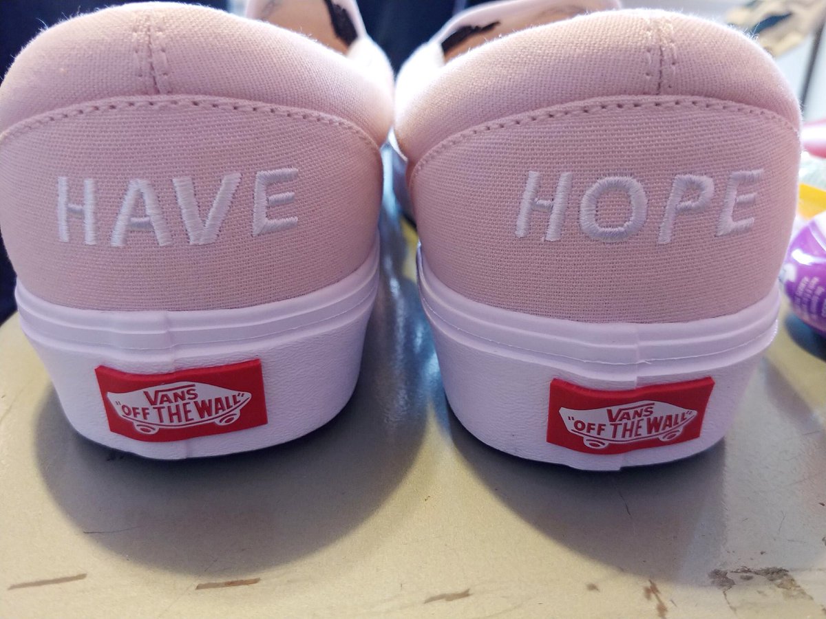 custom vans embroidered