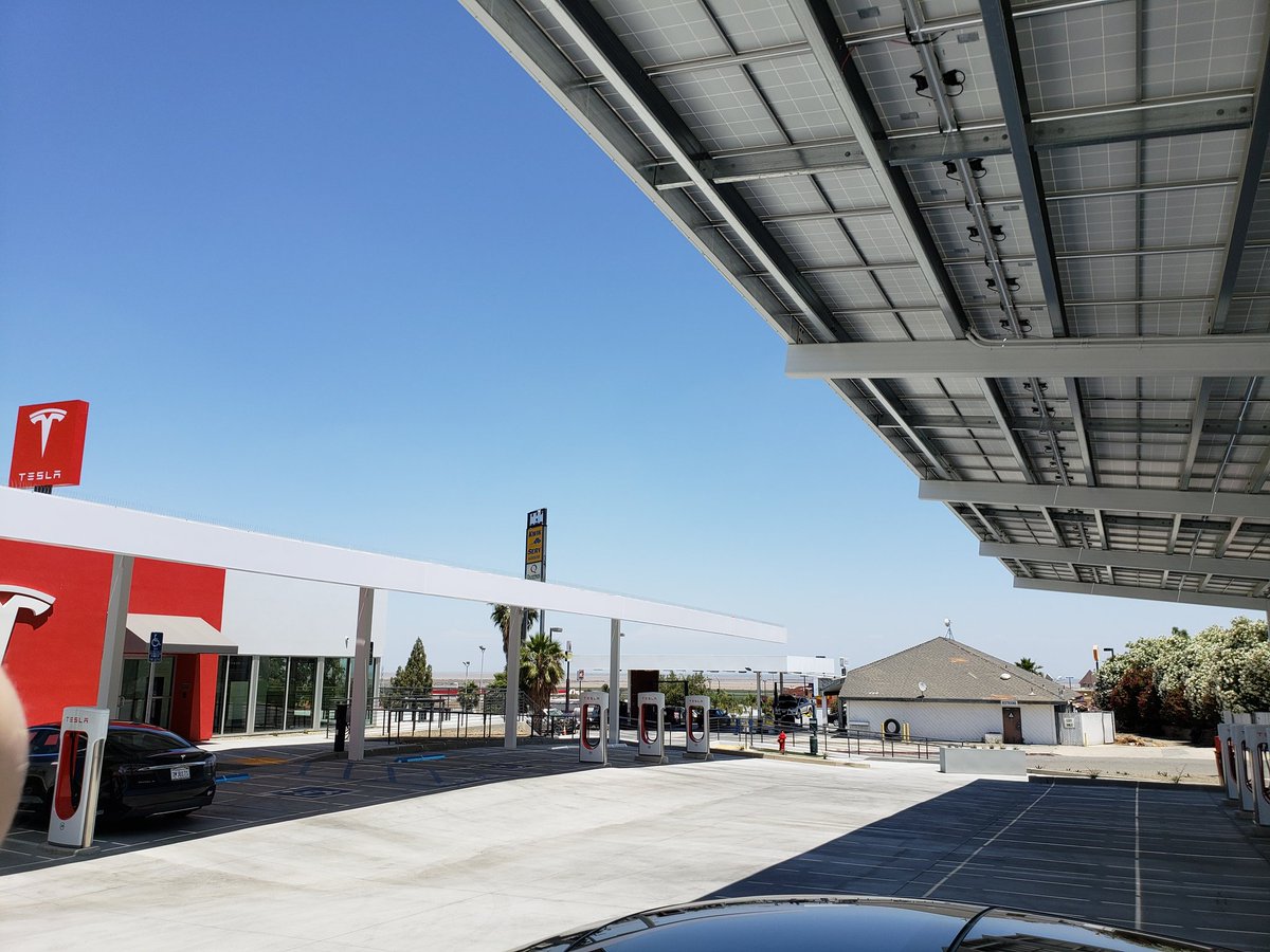 Mikhail Olson on Twitter "The Kettleman City Supercharger is massive
