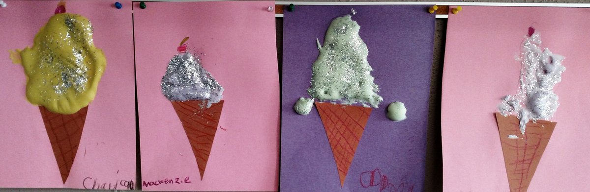 KarasKrew's tweet photo. I scream, you scream, we all scream for ice cream!🍦#puffypaint #ISD2835 https://t.co/e3kDojI5NV
