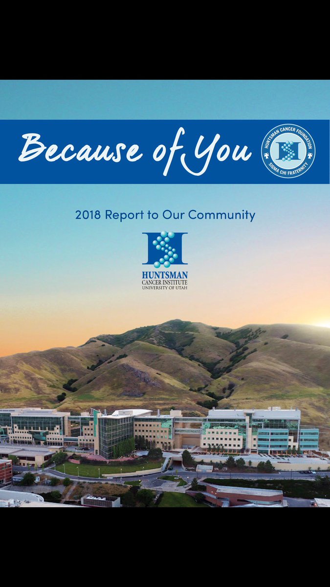 You believe in a cancer-free world, and your support is helping HCI make that a reality. We have put together a special report for you, showcasing the incredible work being done as a result of Sigma Chi brothers and supporters. Please look at your email to view the full report.