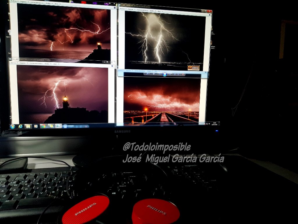 josestormchaser's tweet photo. 22-5-18:
Es más fácil #soñar si te #decoras la #vida de #sueños cumplidos, #sentidos y vividos!
Después de 2 días de no parar, toca ponerse los cascos y revivir los #momentos para #crear con ellos toda la #magia que esconden!
#Lightning #stormchasers #Dreams #weathet #metereology https://t.co/sAay6HGUq6