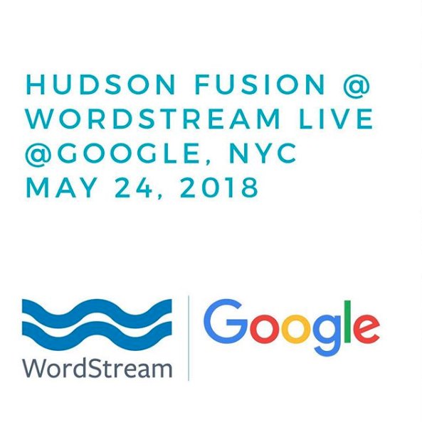 HudsonFusion's tweet image. Hudson Fusion&apos;s Director of #ClientStrategy, Sandee Walker, will be a panelist at  @WordStream Live @Google in NYC! We&apos;re a little bit proud. Okay, we&apos;ve prepared a parade 🎉🎊🍾Tune in later this week to learn about her experience w/ @adwords &amp;amp; #PaidDigitalAdvertising.