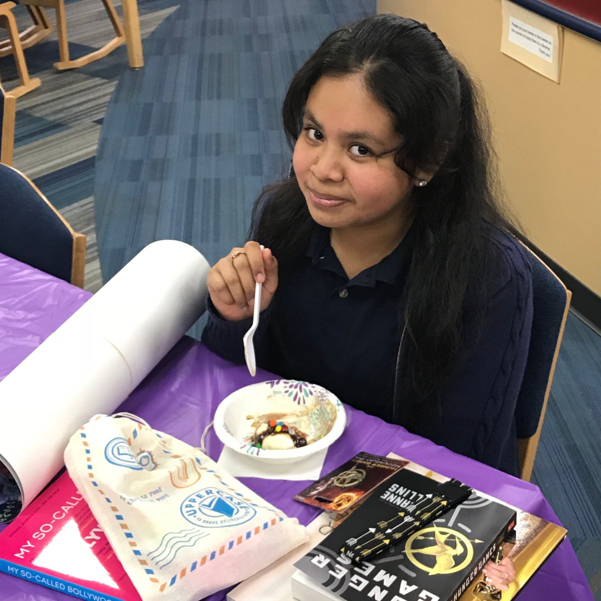 MemMidTulsa's tweet photo. Congratulations to our 25 Book Readers! We had a great party with lots of fun books prizes and some bonus time in the garden. #INCharge #TPSlibraries #successTPS https://t.co/2XCsALEFvW