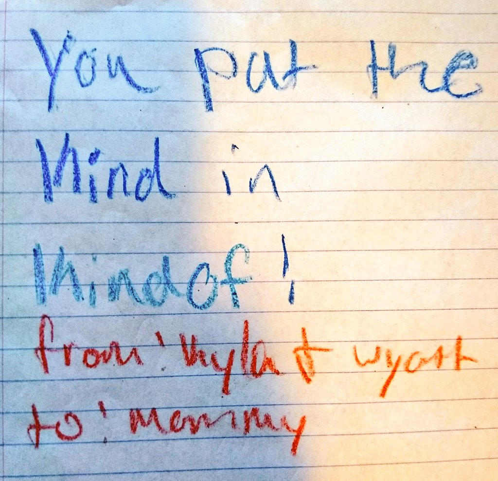Momsterqueen's tweet photo. What kind of mom am I? Well, I put the "kind" in "kind of." 
#momsterlife #funnykids #momlife #parenthood #parenting #kidart #motherhood https://t.co/Vy811iHGhK
