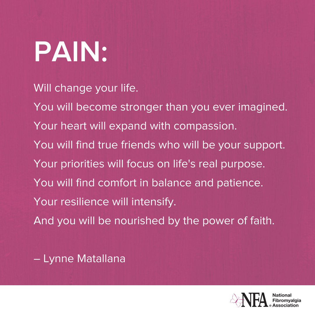 FibroChampions's tweet photo. A poem written by NFA Founder Lynne Matallana. #NFA #fibromyalgia #chronicpain https://t.co/qLUNjJr6Nm