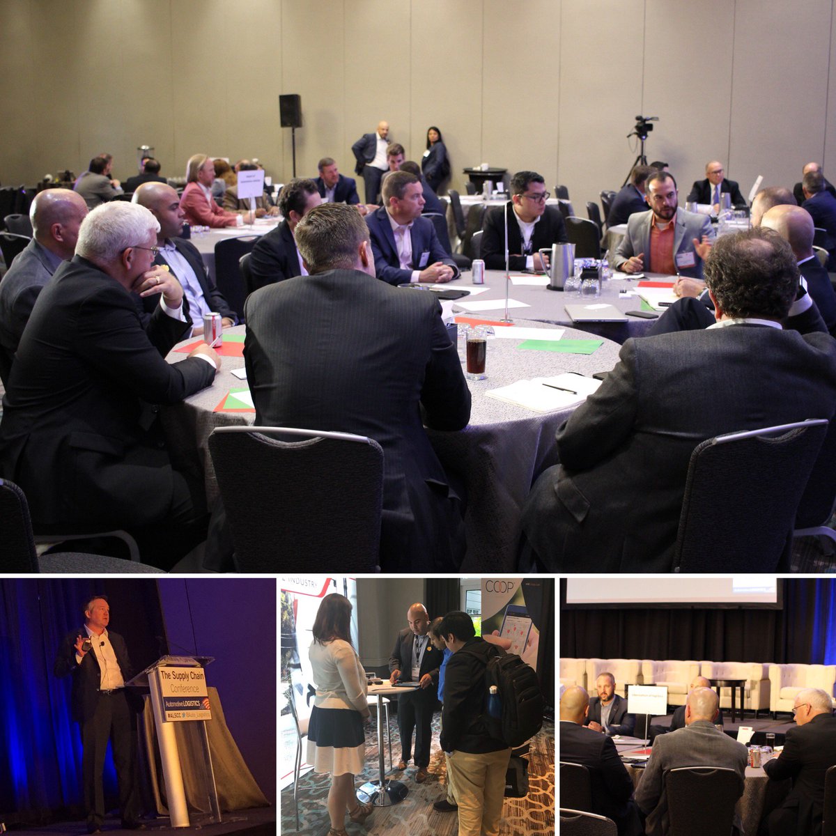 RyderSystemInc's tweet image. Ryder is a Premier Sponsor of the @Auto_Logistics Supply Chain Conference going on in Atlanta, GA. Ryder executives Steve Martin &amp;amp; Rich Mohr each presented at sessions today, with topics ranging from the #uberization of logistics to tech&apos;s ability to overcome perennial pain pts.