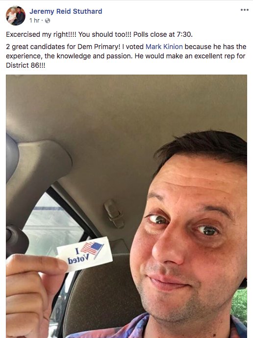 MKinion's tweet photo. Thank you, Jeremy!

Every vote counts! You can vote at ANY Washington County Vote Center until 7:30 PM: https://t.co/Hc5mV3Z8OO
#arpx
https://t.co/EMd2LUHGKD https://t.co/ff8kxwjepq