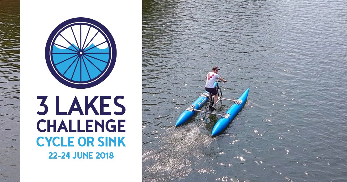 rcl_fitness's tweet image. In one month we take on the #ThreeLakesChallenge 565km cycling over &amp;amp; between Loch Lomond, Lake Windermere &amp;amp; Lake Bala supporting 3 charities @trinityhospice @IcklePickles &amp;amp; @KEENLondon - please help us! cycleorsink.com #cycleorsink