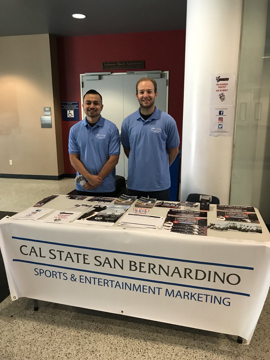 csusb_spen's tweet image. Thank you to those who followed our social media pages! For those who didn’t enter our raffle, we will be back tomorrow from 2-4! Don’t miss your chance to win 2 FREE baseball tickets!⚾️ #CSUSB #CSUSBSPEN #66ers