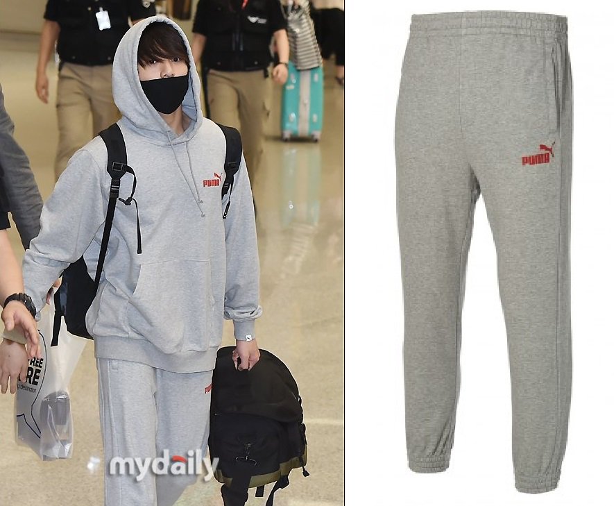 Beyond The ✼ Alex ✼ on X: "180523 airport [ JUNGKOOK #BTS #JUNGKOOK #정국 #방탄소년단 PUMA fd 2 basic https://t.co/TfAKsRVYXT &amp; hoodie https://t.co/2Kez1bvihT &amp; PUMA Basket Trace Platform