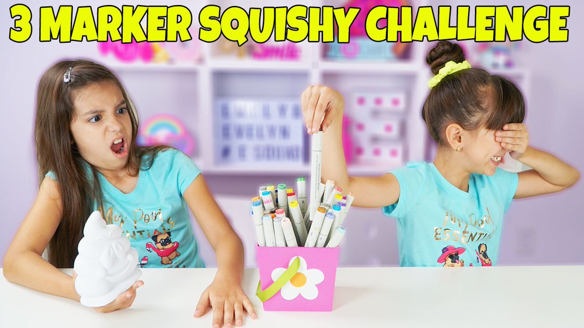 TwoSistersToyz's tweet photo. Which squishy turned out the best? https://t.co/DKfL2SUaDX #squishies #3marker #challenge #funny #sisters https://t.co/Rh6yUfGlnA