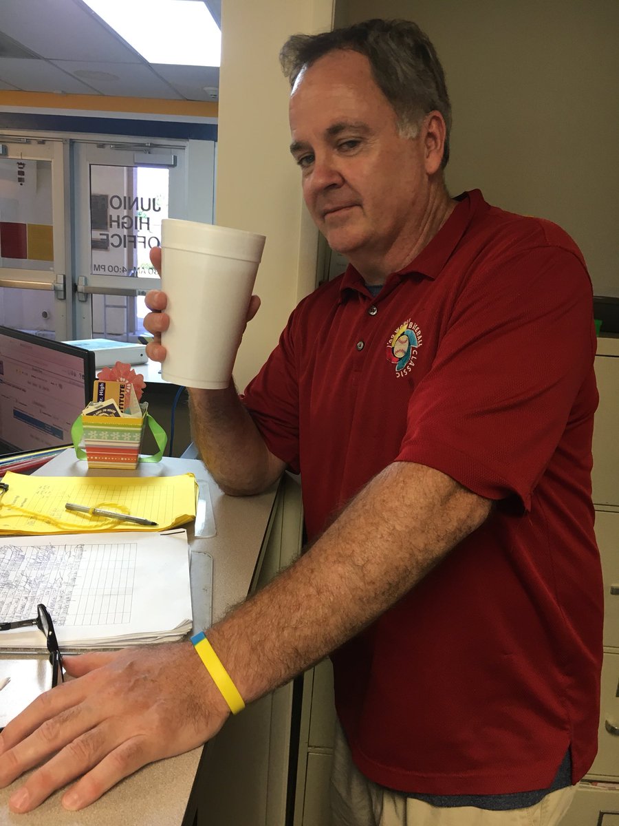 Shaffer found his drink #quenched