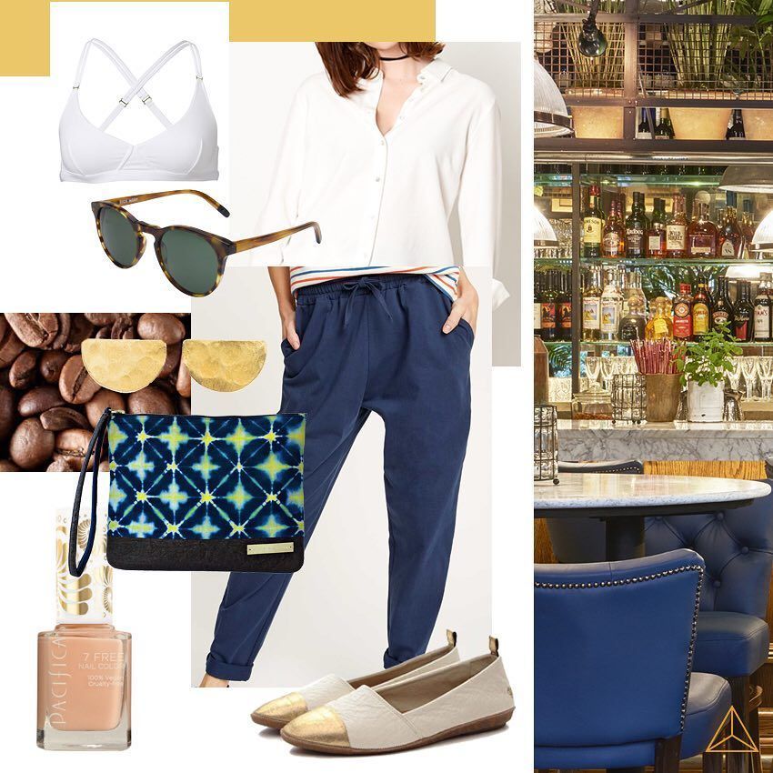 ELLO C NATURAL GOLD buff.ly/2s7G1Um
Feminine, timeless flat in off white and gold Piñatex, with an ultra thin and flexible sole for a barefoot shoe experience. Styled by <a href="/goldisaneutral/">Gold is a Neutral</a> with thanks!