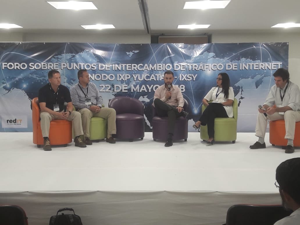 redITMx's tweet image. José Antonio Barradas, Gerente de Producto y Mercadotecnia en RedIT, participando en el panel con Operadores de Internet, moderado por Christian O'flaherty.  #ForoIXP #IXSY
