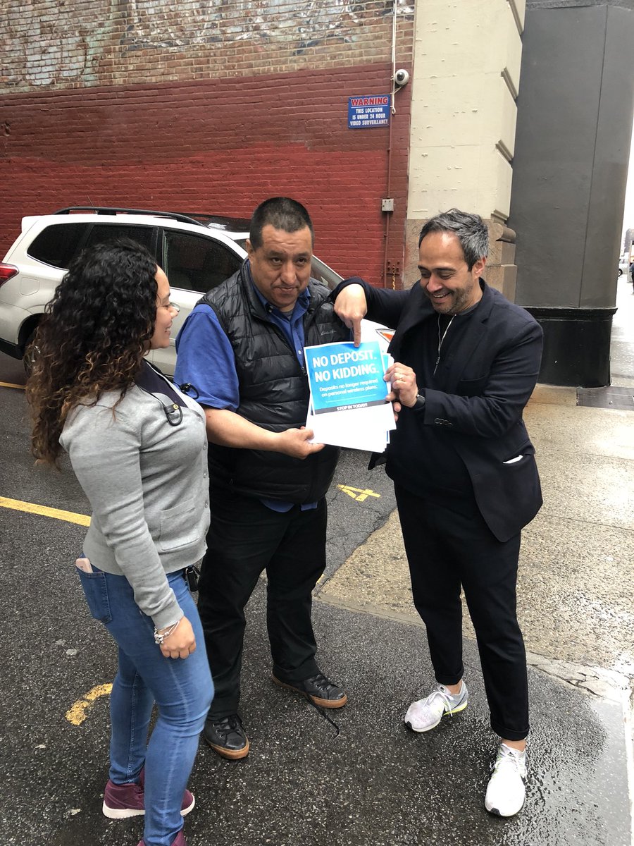 Chelsea Lot has become part of our team. Great Neighbors helping us spread the word #TBNY #OneNYNJ <a href="/bashar_yazgi/">Bashar Yazgi</a> <a href="/AdamMRagab/">Adam M. Ragab</a> @JAYORTIZNYC #TBNYC #DTB Yes! Entertainment on us!! No Deposit. No Kidding. Visit us at AT&amp;T Chelsea!