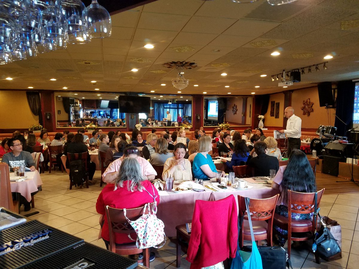 CyrustheVII's tweet photo. @DavidCranny1 representing @schoolhealth as we say THANK YOU this afternoon to a large group of Los Angeles USD nurses at their end of year celebration. Thanks for all you do school nurses! https://t.co/BvD4kFId9N