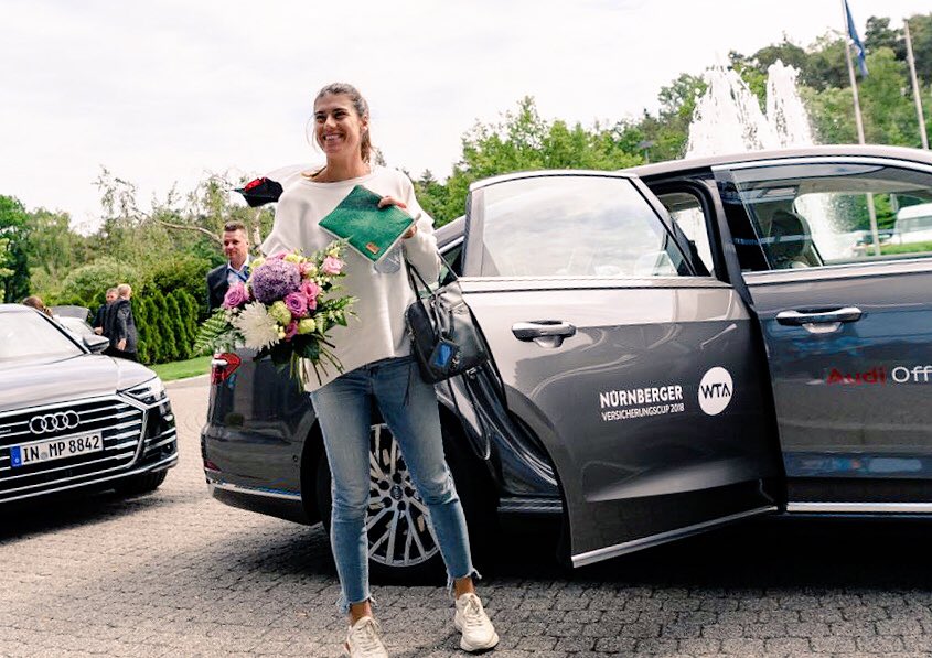 L0VE_40's tweet photo. She came to win 💪🎾 Congrats @sorana_cirstea Credit: #nuernbergercup https://t.co/Ue8zTZI7Rh