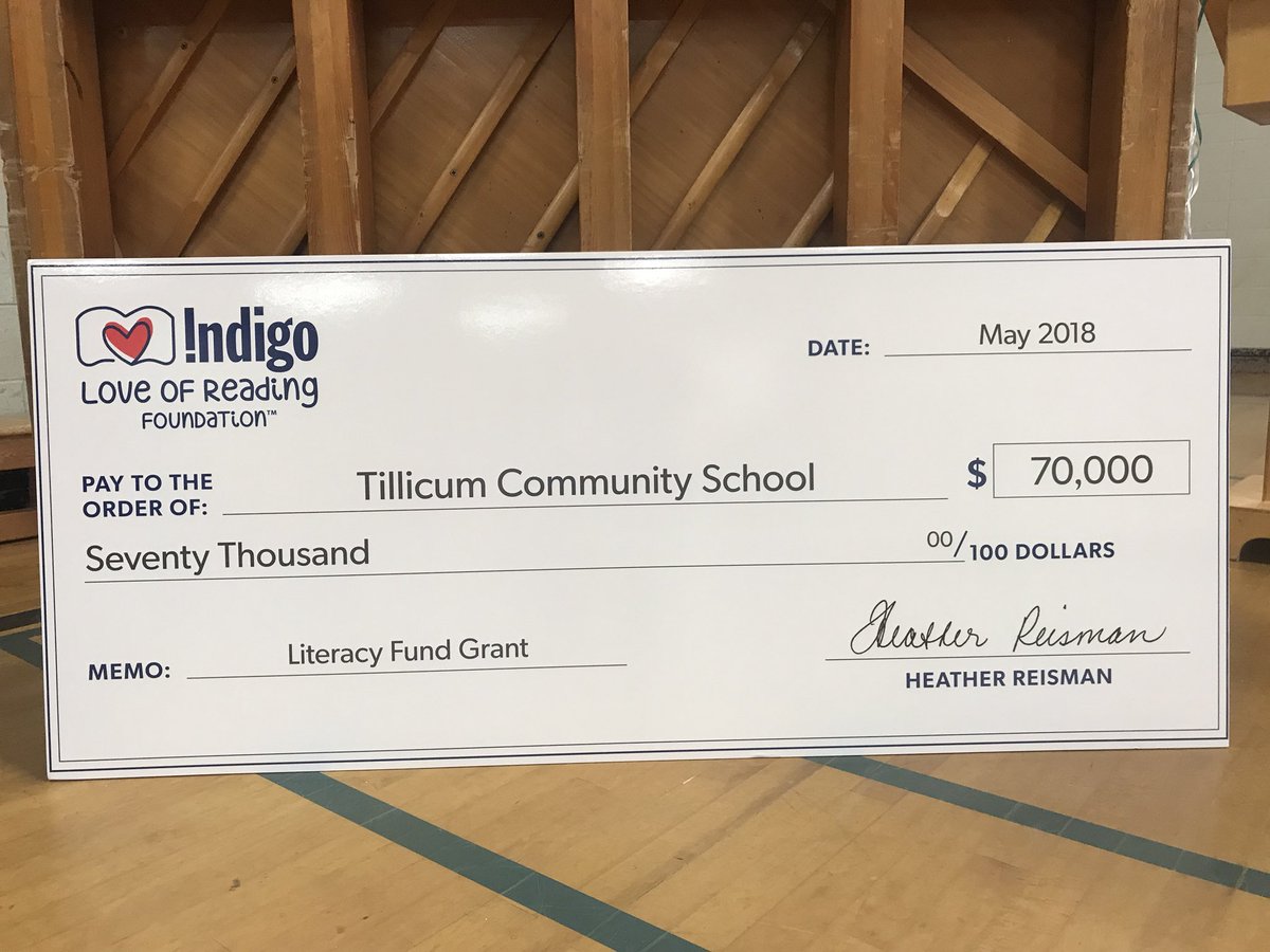 bdwkoning's tweet photo. Thanks to Indigo, Tillicum is now Nirvana for kid readers!! https://t.co/KQcWiRiFbp