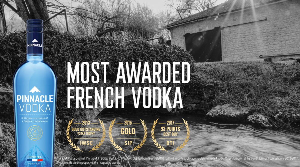 Pinnacle® Vodka tweet media