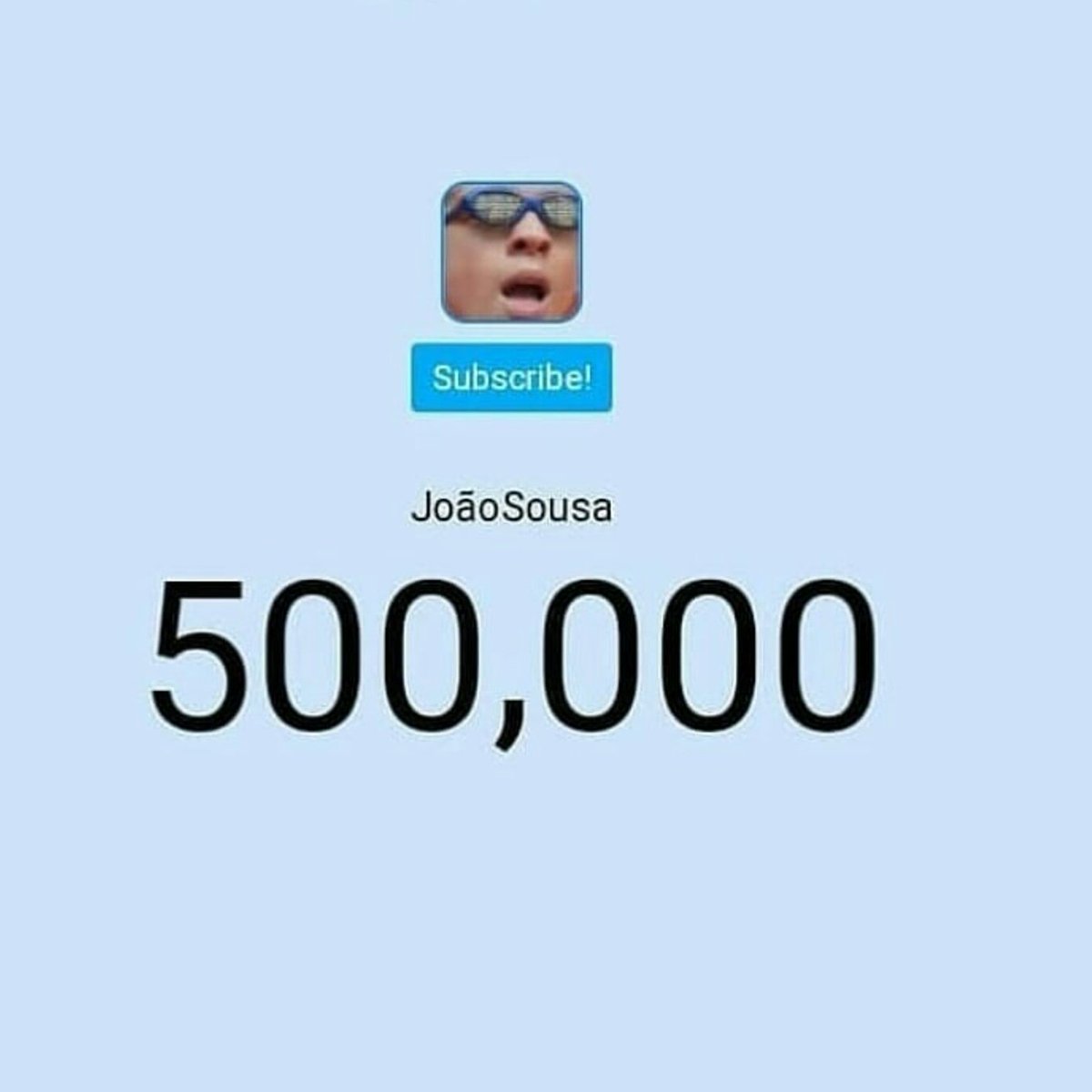 timtolas_24's tweet photo. 500,000 que orgulho da porraaa é rumo a um milhãoo ídolo💙💙
@joaosousayt https://t.co/5Jgxzgf4ve