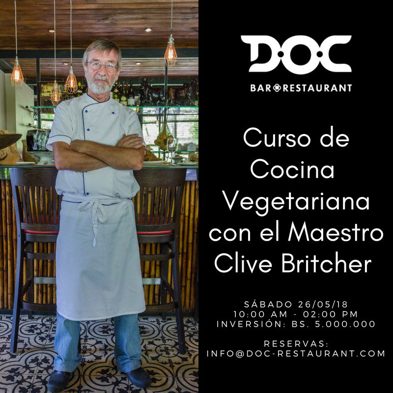 Aprende a preparar vegetales ricos y diferentes al estilo de la India con el maestro Clive Britcher 👩🏾‍🍳❤️👨🏼‍🍳 Si estas interesado, escribe a info@doc-restaurant.com