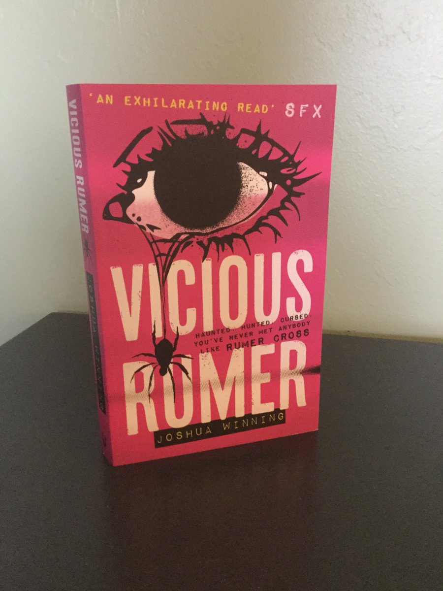TroyHGardner's tweet photo. I got a lovely parcel from Royal Mail which could only be one thing - @JoshWinning 's latest novel Vicious Rumer! #AmReading #RumerHasIt #AnotherOneForTheBookshelf https://t.co/IAGvwRXq24