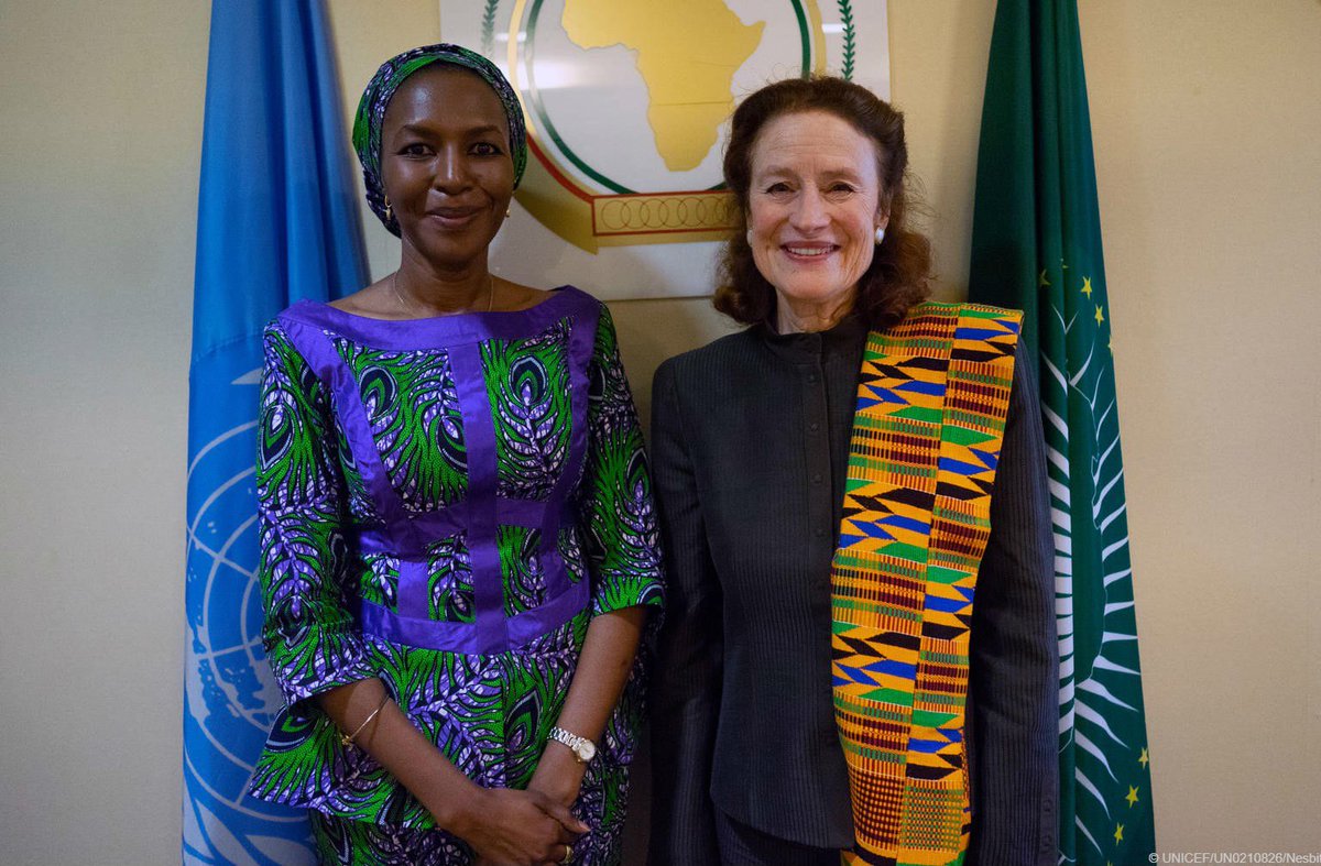 unicefchief's tweet photo. Inspired by the African Group of Ambassadors to the UN who are keeping children high on the global agenda.

I look forward to continue working closely in support of the children and young people of Africa. https://t.co/RkT1wmfXXL