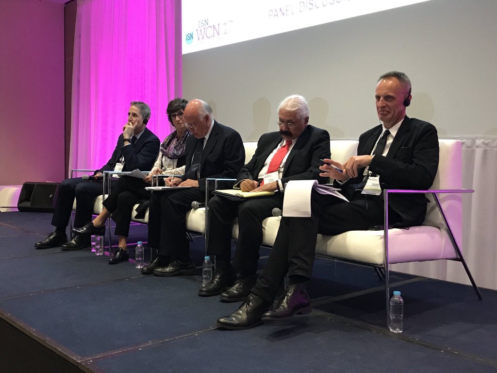 FerArceAmare's tweet photo. This is the exact moment (04/21/2017) where the Mexican Minister of Health, Jose Narro, made a commitment to develop a registry of kidney patients at the 1st. World #KidneyPolicy forum.
One year later, we don’t have a Renal Registry yet, but we do have a picture of him at #WHA71 https://t.co/ESayI6NBel