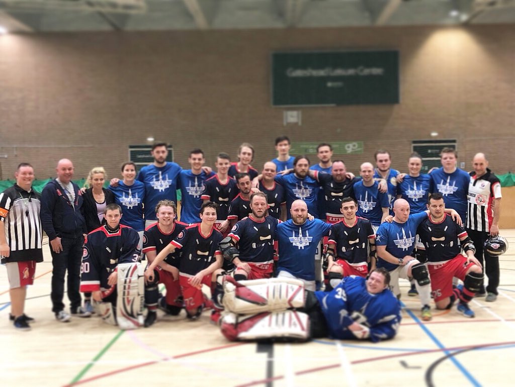 bhuk_nc's tweet photo. 🚨🏆 CHAMPIONS 🏆🚨

@NinjasBhc win their fourth Northern Conference Championship with a come from behind victory over the @NEDekstars X-Wings
.
⭐️ X-Wings 8
🗡 Ninjas 9
.
#ballhockey @ballhockeyuk_ #NorthProud https://t.co/q14rApTEjF