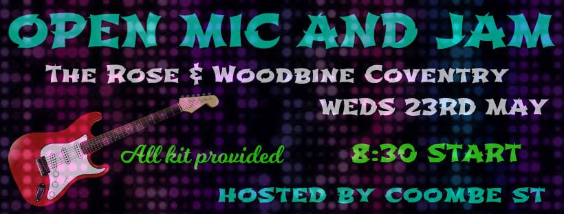 coombe_st's tweet photo. #openmiccoventry #rock #pop #theroseandwoodbine #theroseandwoodbinecoventry #coventry #openmicandjam #openmicmay https://t.co/2J7t3UoVdq