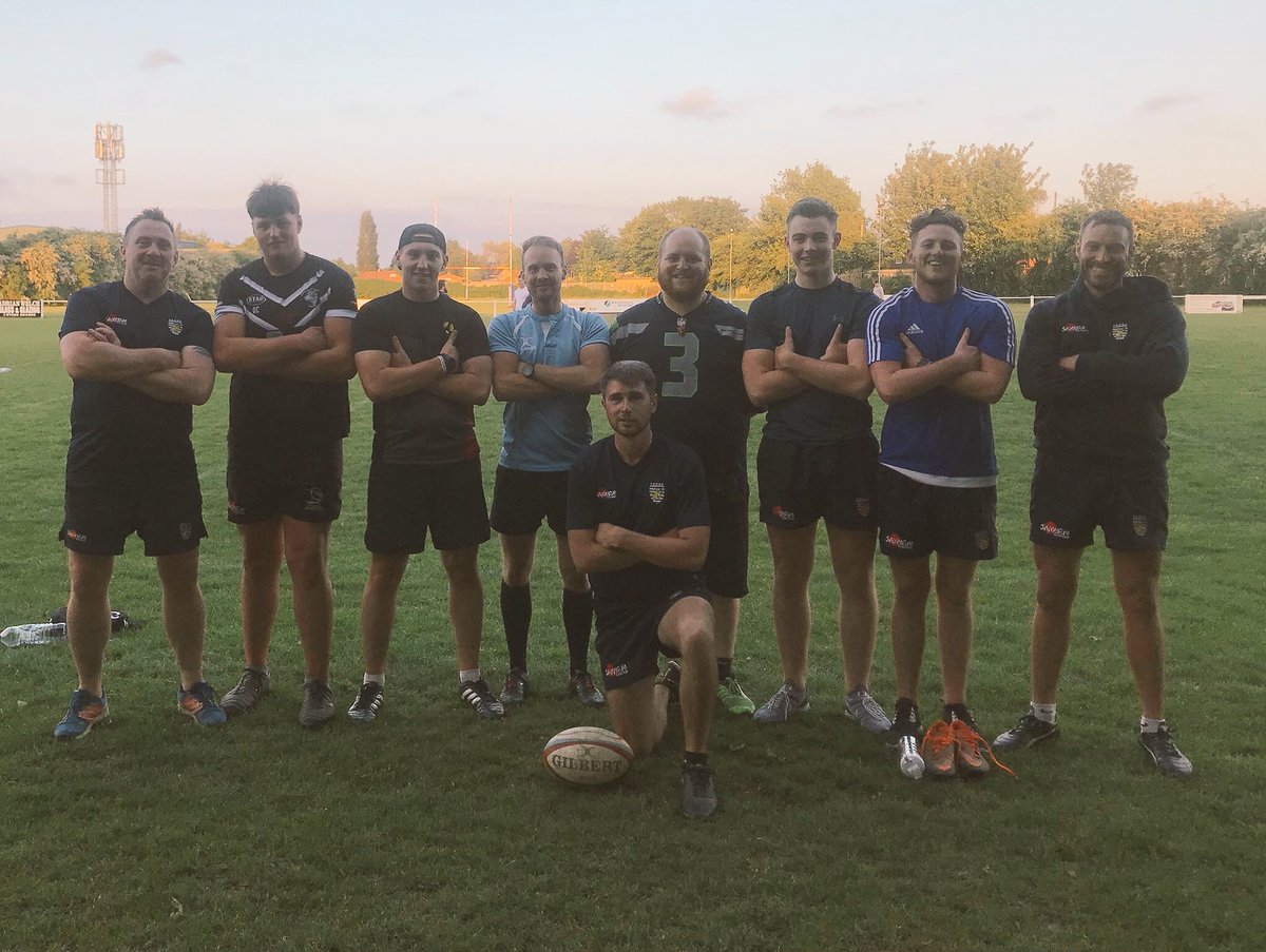 ThorneRUFC's tweet image. This evenings Thorne Lions squad at @WheatleyHillsRU Touch Competition! 3 wins, 1 loss and 1 draw on week 1!