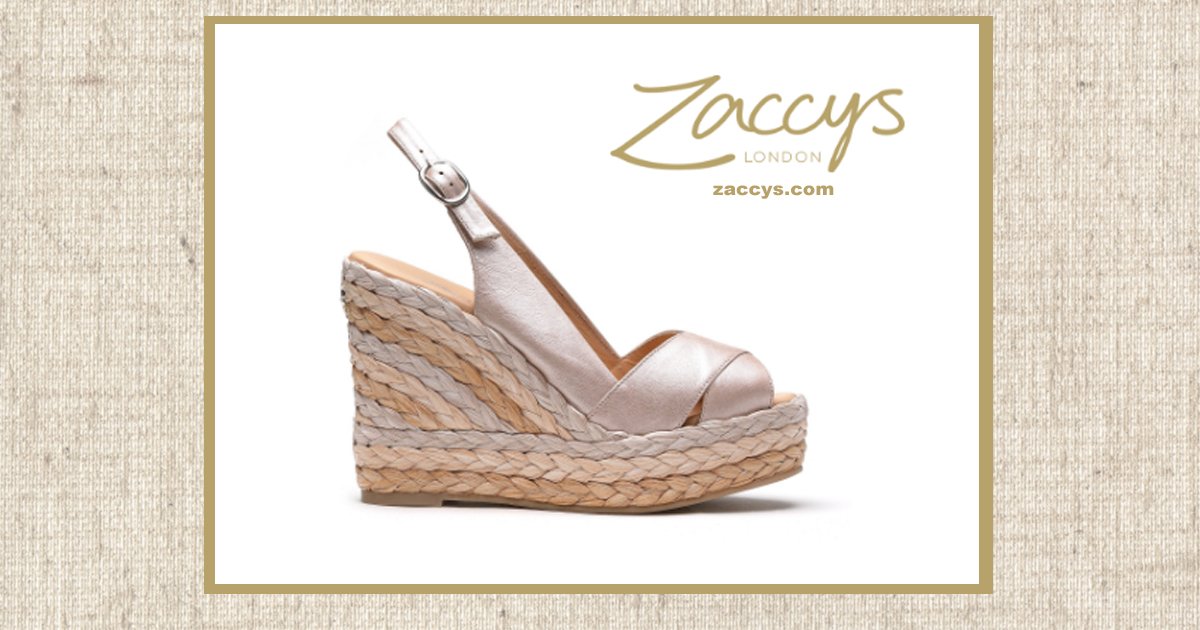 WIN A PAIR OF #HANDMADE LUXURY WEDGES FROM ZACCYS LONDON google.com/url?rct=j&sa=t…