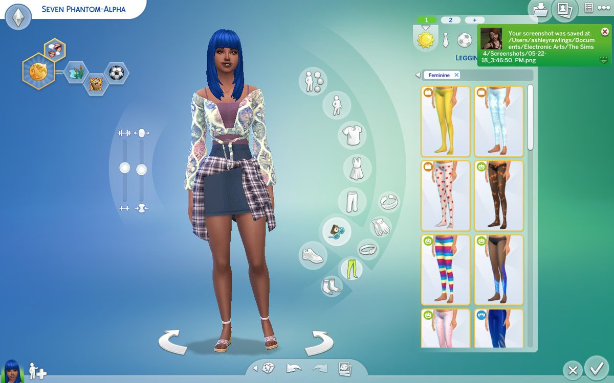 CalamityLibrary's tweet image. Finals are over for me already, so to celebrate my freedom from College for the next few months, here's #tteots #OperativeSeven in the sims, re-imagined in two different current day outfits. (I couldn't pick a fave &amp;amp; even with custom content i couldn't quite get her hair right.)