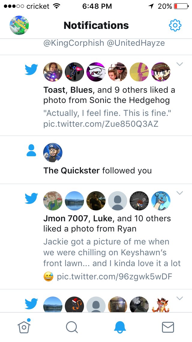 TittleWar's tweet photo. I saw on here there was a shit ton of notifications so I checked it and... ❤️❤️ https://t.co/nhsN4JAAPA