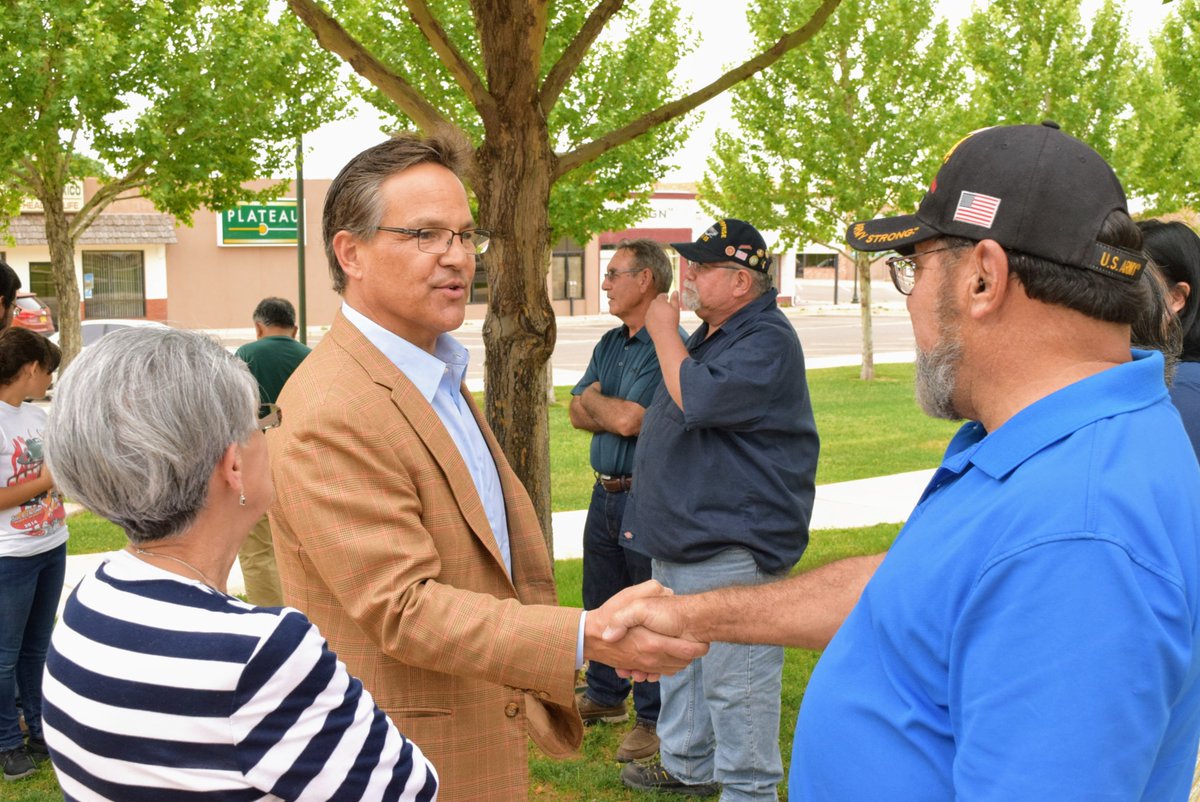 apo4nm's tweet photo. Reinvigorating the economy of rural New Mexico is a priority to #turnNMaround. Residents of Santa Rosa, and small towns across NM, understand this as I spoke to them yesterday. They're #tiredof50th and they are ready to #investinNM. https://t.co/WZC3Qj3RdM
