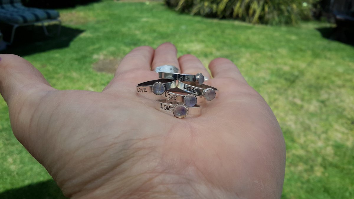 dangbravegirl's tweet photo. Moonstone LOVE stackers https://t.co/XbAWM3gBef #handmade #LOVE #moonstone #etsy #stackerrings #gypsyjewelry #beach #saltylife #mermaid #ocean #Waves #sloliving #slocounty #centralcoast #cowgirlhippie #beachbabe #summertime #Nature #moonstonebeach #Silver #Rings #stackers #bands https://t.co/8FTFMPaIhN