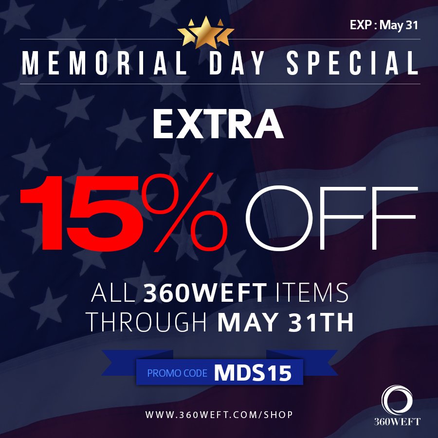 ChadeFashions's tweet photo. Memorial Day Sale until end of May! Don't miss out on your chance for 360Weft. 📣📣📣

EXTRA 15% OFF using code "MDS15" 🤤🤤
HURRY TO https://t.co/5e44kePGn4  

#hair #hairstyle #deals #360weft #chadefashions #hairextension #memorialday #memorialdayweekend #sale https://t.co/CxVK2Tmc1t