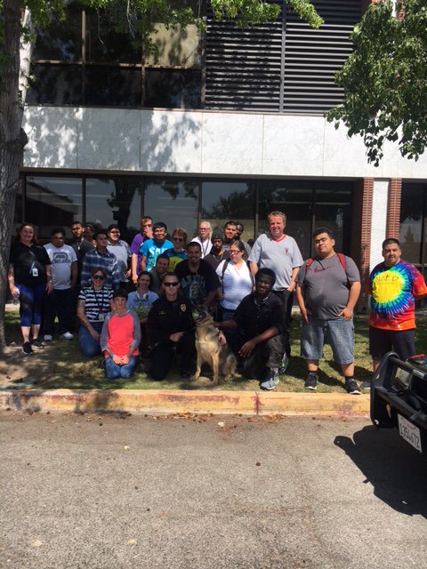 bakersfieldpd's tweet photo. Thank you for coming to visit us NAPD! We hope you enjoyed your tour and K9 demo! https://t.co/WqItqlhNMR