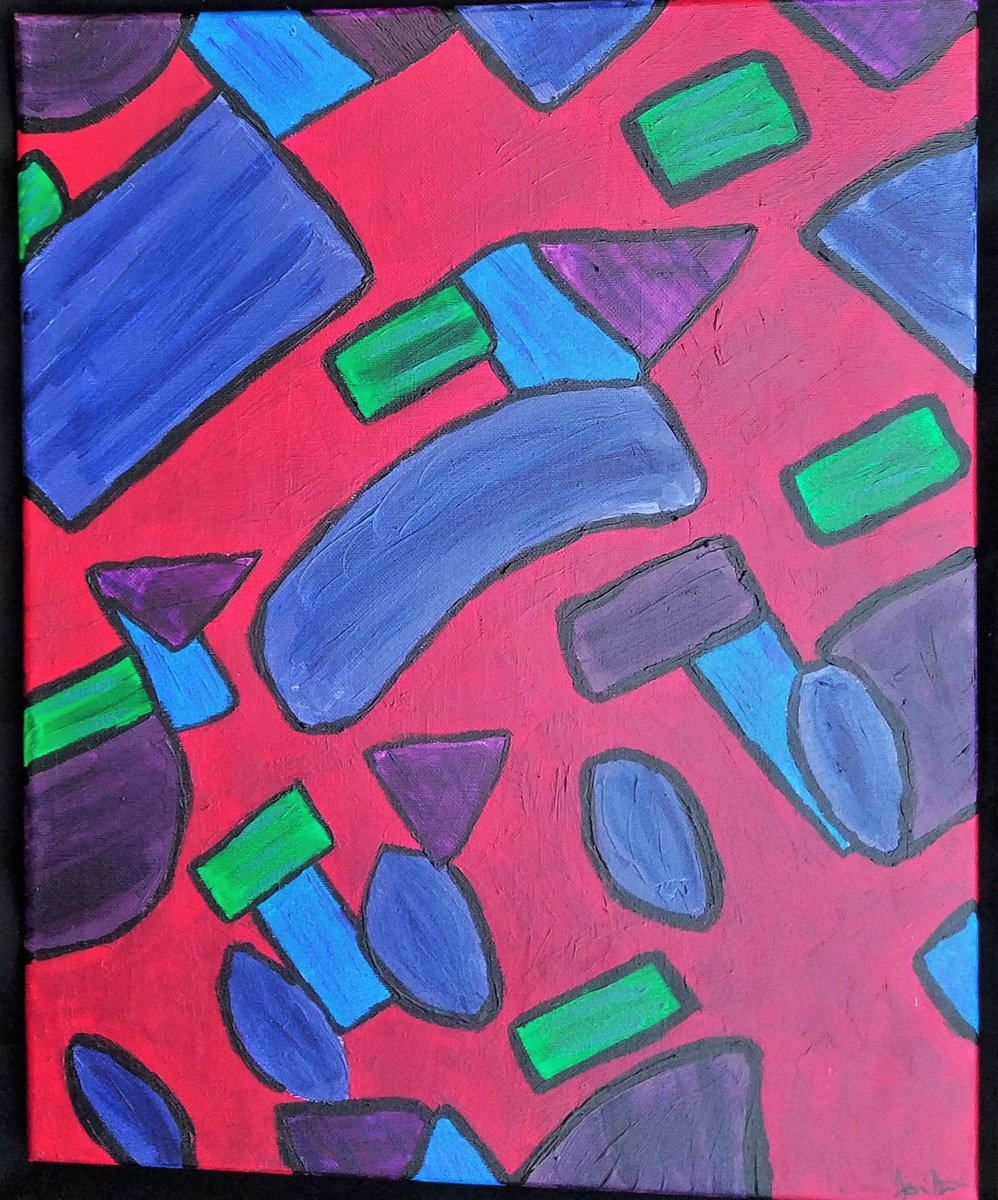 jonistiles's tweet photo. Peculiar Wickedness
A twisted tangled dream and that path I remembered being on when I awoke. 
Follow me to see more of my work. 
https://t.co/hzPhnTpRB4
#abstractart  #artistlife #acrylicpainting https://t.co/iV58wIX7AY