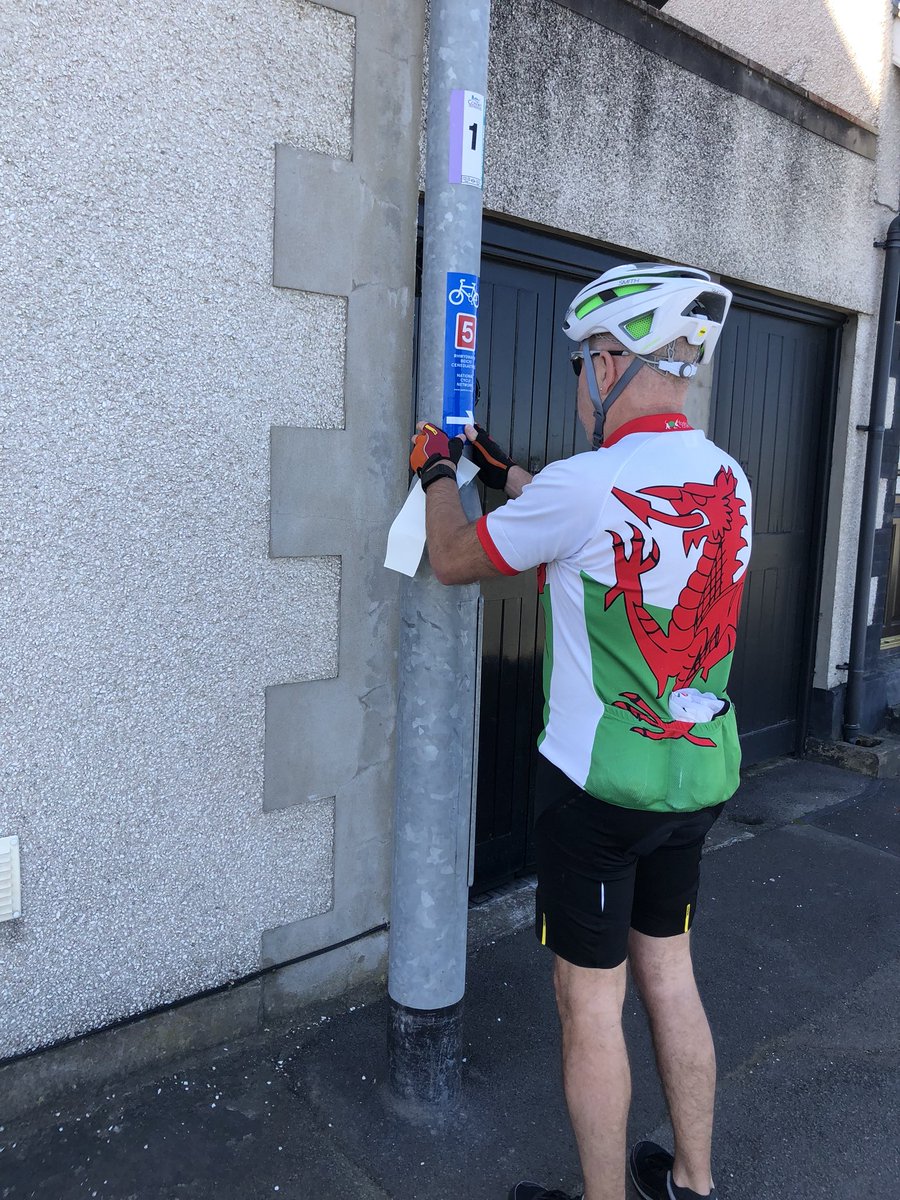 conwysustrans's tweet photo. Lovely ride out to Llanfairfechan to check the route and signage!! #conwysustrans #routecheck #Sustrans #dontforgetthecake https://t.co/eIoibalQ0T