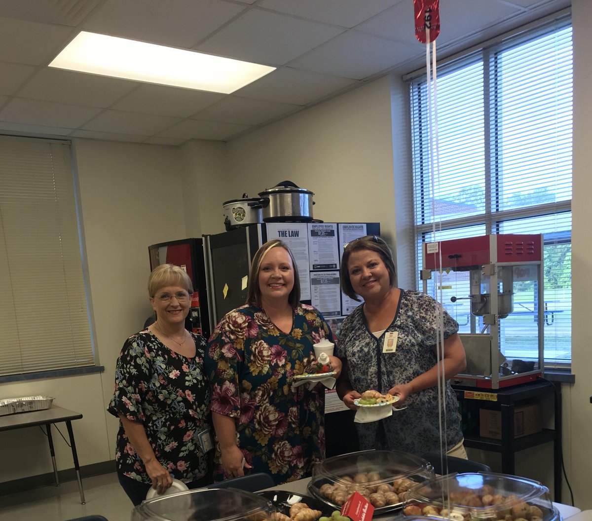 Thank you #brookshirebrothers for breakfast for our Burley staff #burleyisbueno #wearelufkin