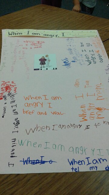 anarejascantu's tweet photo. ELLs need frequent and diverse writing experiences that meet and challenge their language production level. With a little guidance, these young Ss took risks! ๐๐#SchultzKISD #kindergarten https://t.co/fS9AOeGJsX