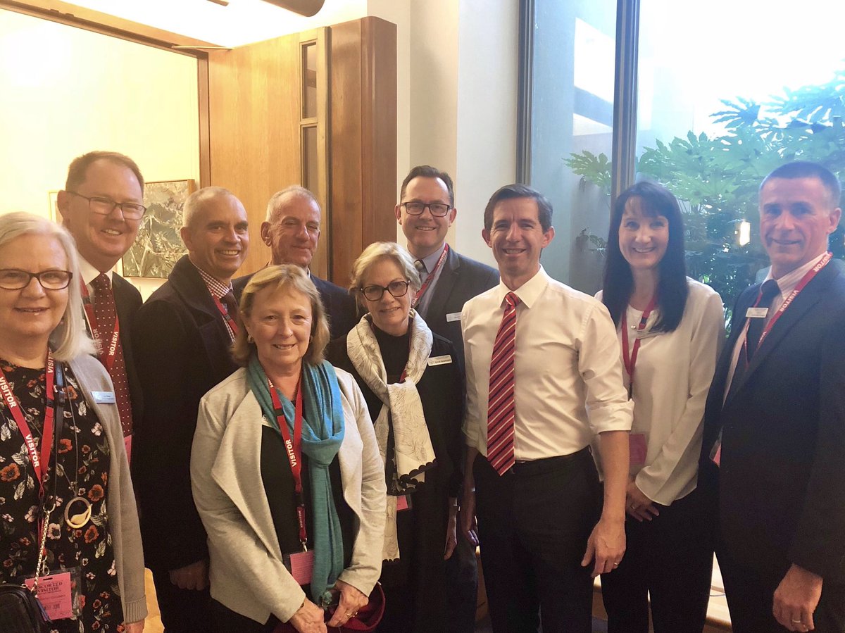 Members of the ACPPA National Executive are grateful to our Education Minister, Simon Birmingham for his time today where we discussed key education issues.