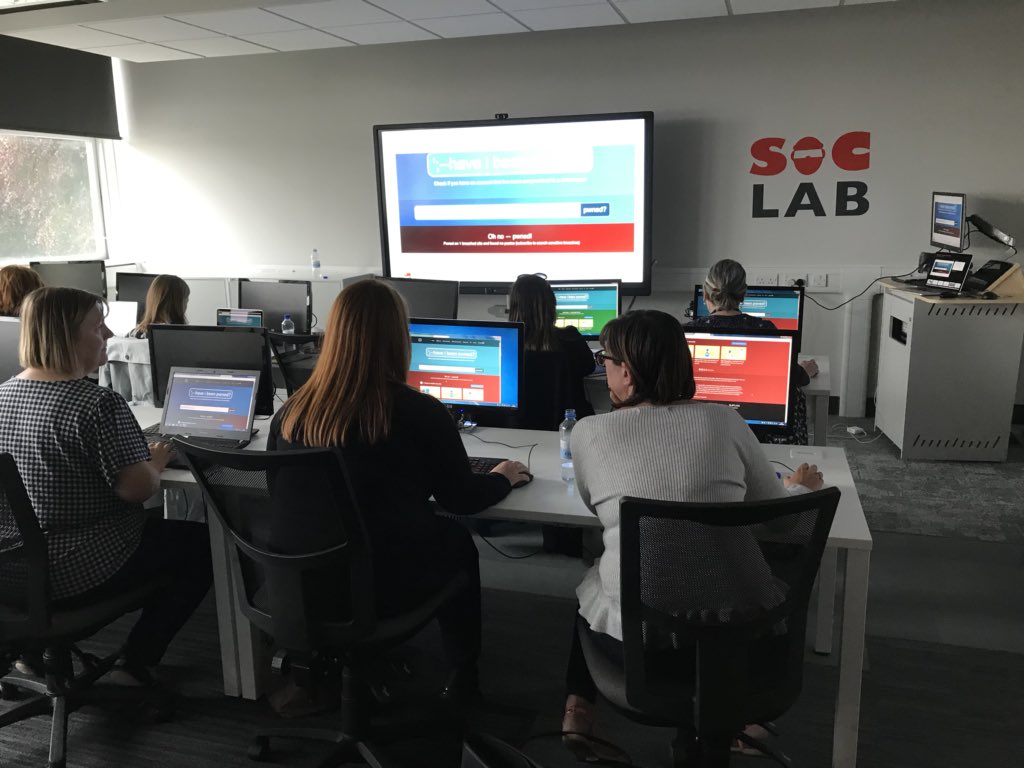 BasilonCyber's tweet image. Great #OSINT training at our #SOCLAB with the Scottish Paralegal Association @TheCyberAcademy @billatnapier @sallyatnapier @ComputingNapier @EdinburghNapier