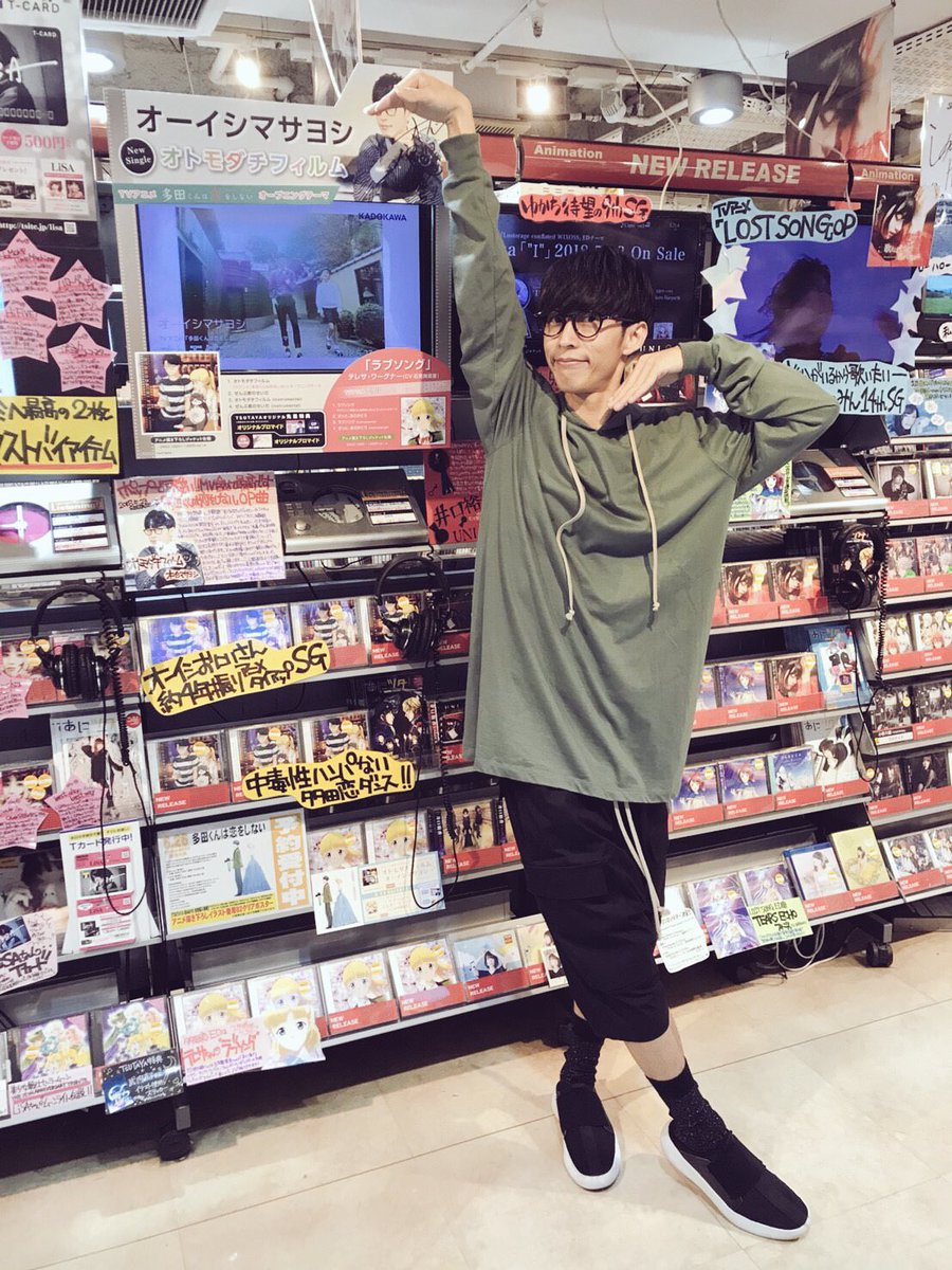 渋谷でお店まわりー！！！アニメイト渋谷店さま、タワーレコード渋谷店