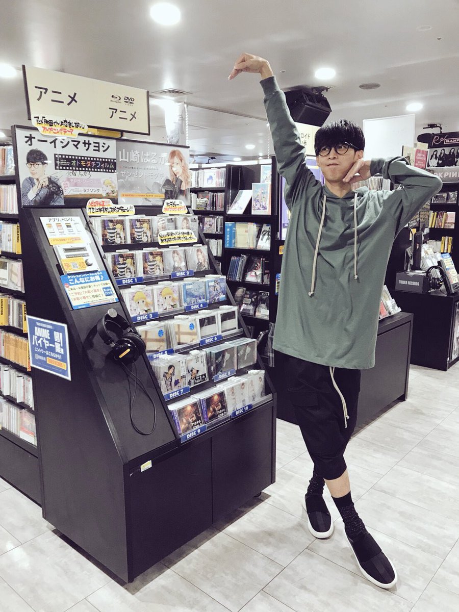 渋谷でお店まわりー！！！アニメイト渋谷店さま、タワーレコード渋谷店
